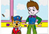 Colorear patrulla canina