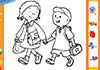 Dibujos de Caillou para pintar