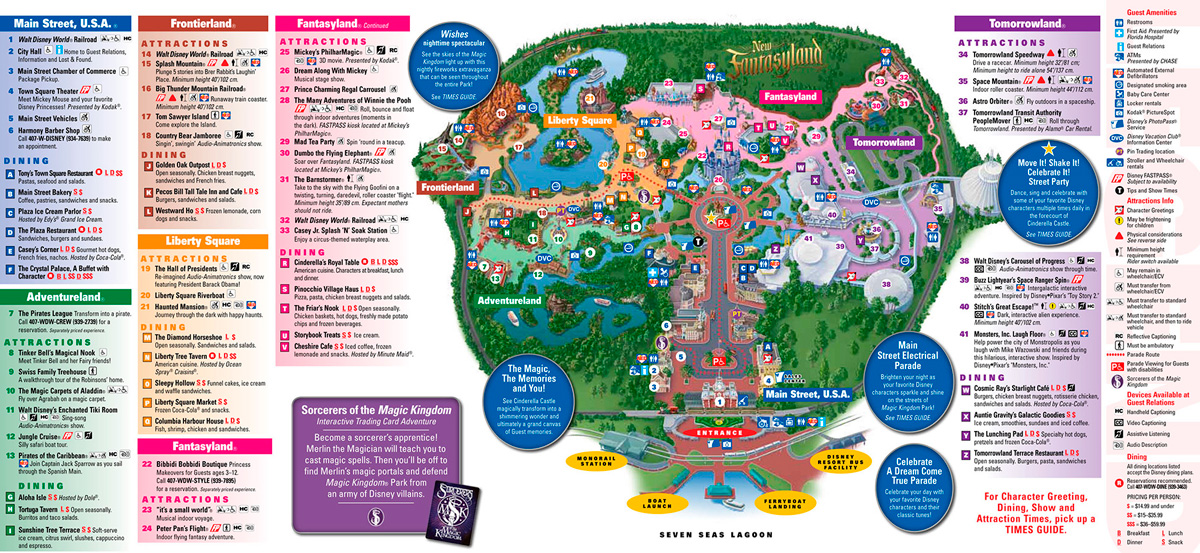 Magig Kingdom Disney World Orlando Guia del parque